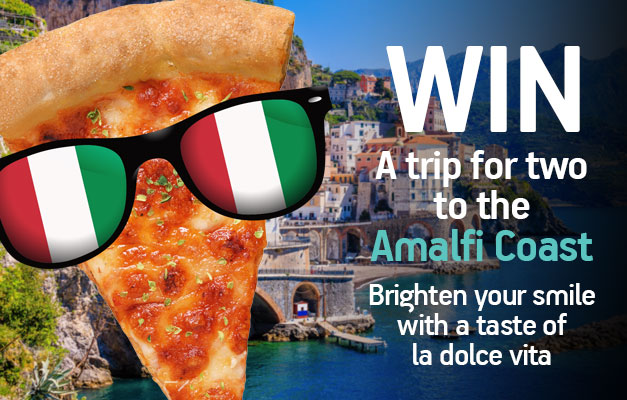 WIN a trip for two to the Amalfi Coast